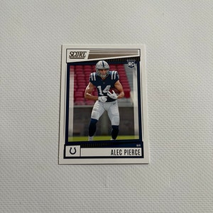 Alec Pierce #386 Indianapolis Colts; Rookie; Panini Score Football 2022