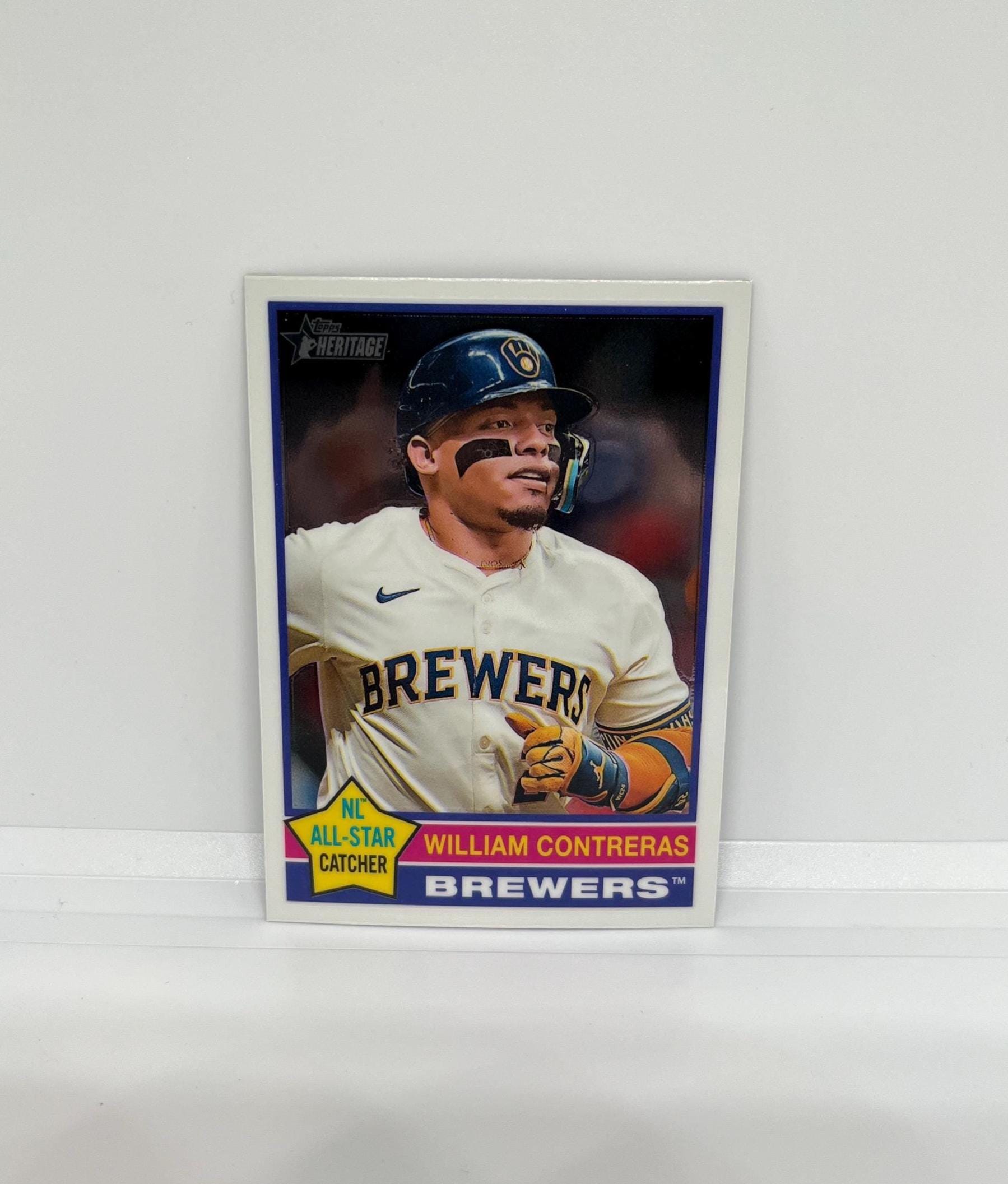William Contreras #300 Milwaukee Brewers; All-star Insert; Topps