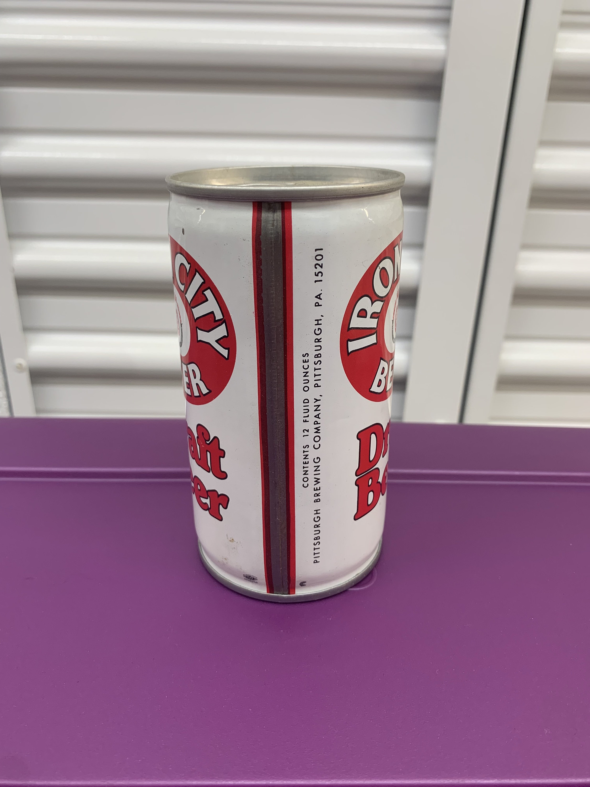 Iron City Draft Beer Vintage Beer Can EMPTY Etsy