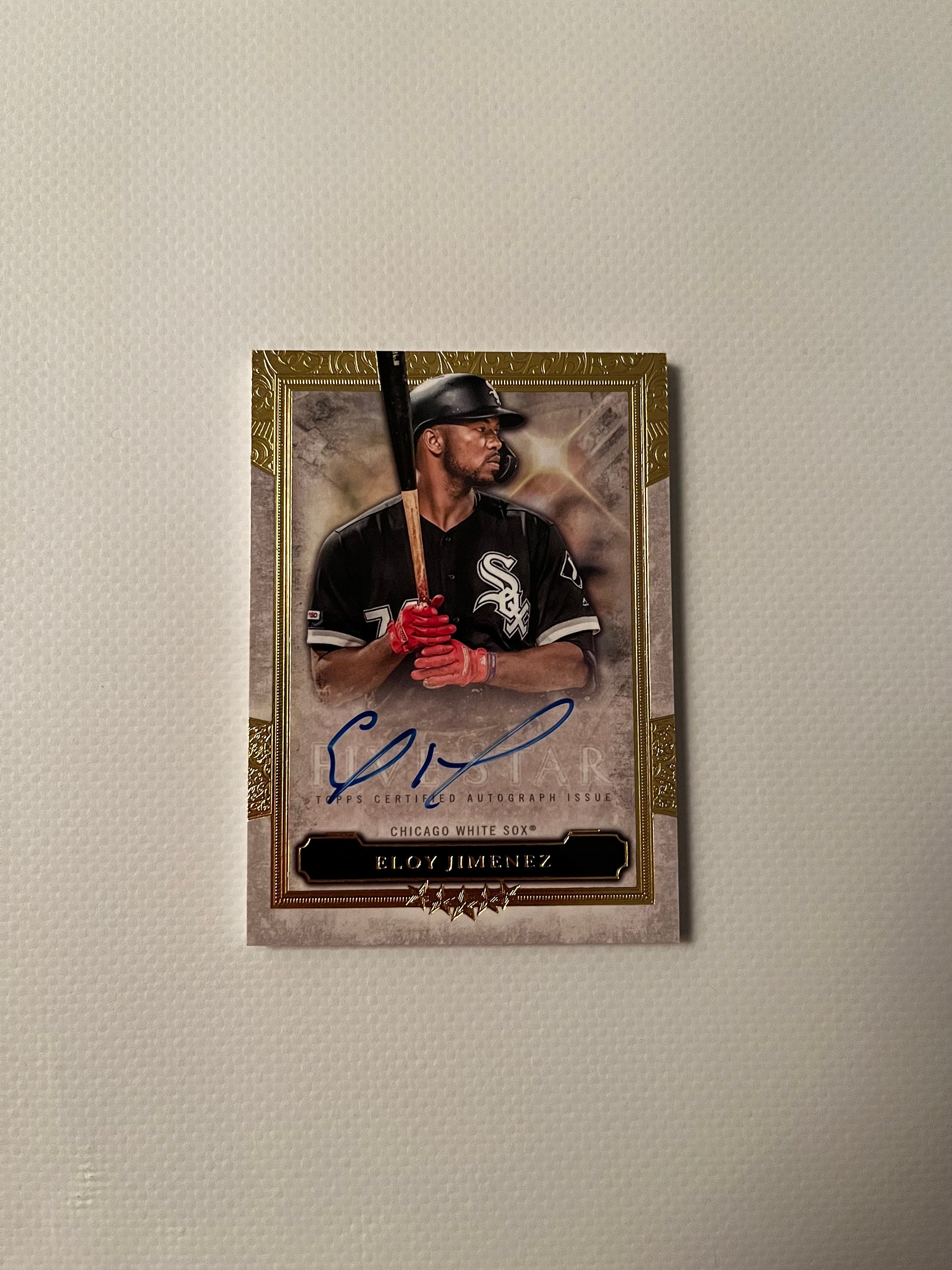 Eloy Jimenez Autographed