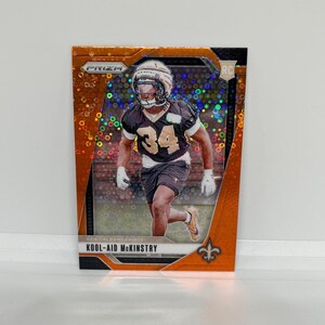 Kool-Aid McKinstry # 363 New Orleans Heilige; Rookie - Orange Disco Prizm; Panini Prizm Fussball 2024