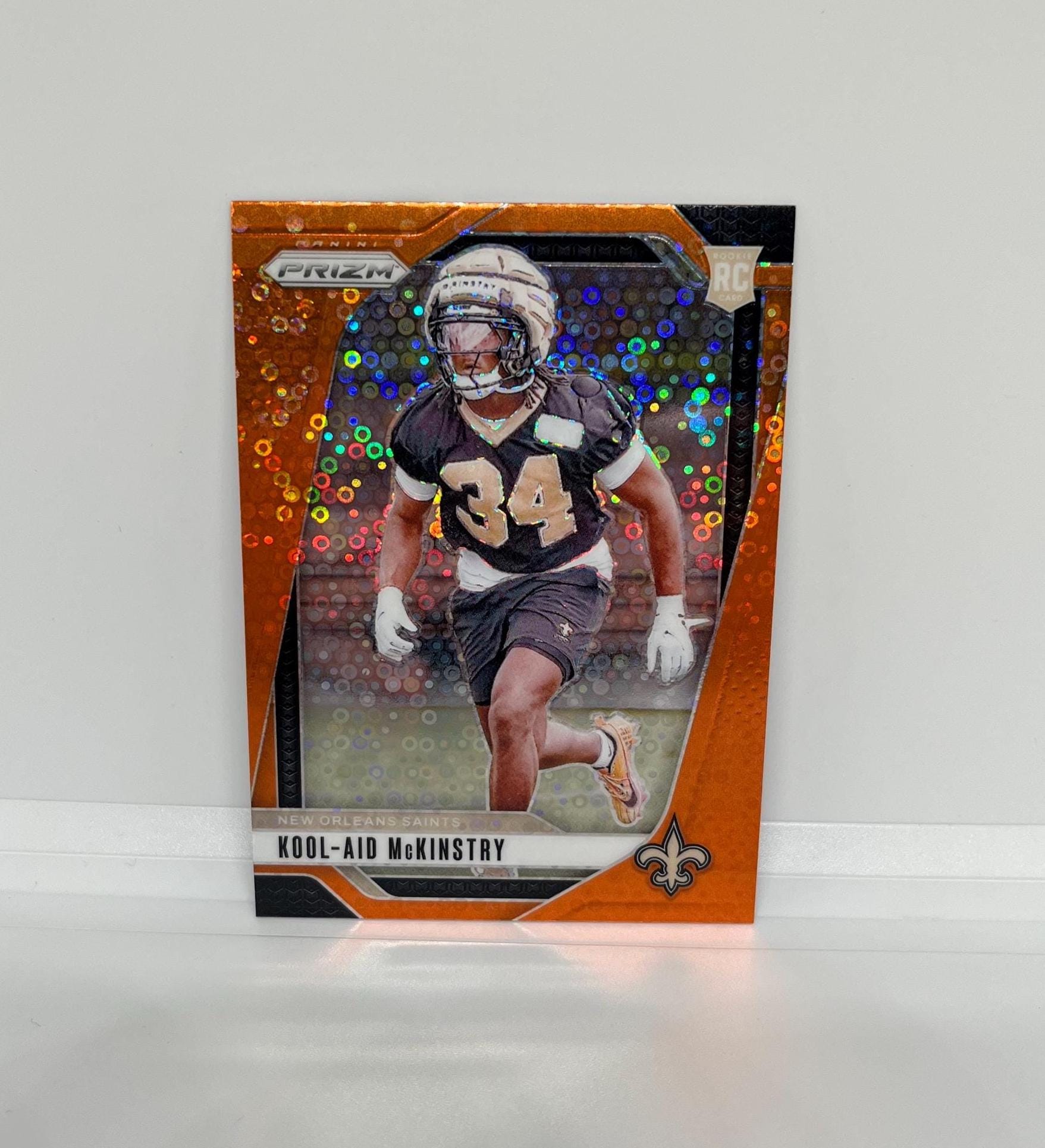 Kool-aid Mckinstry #363 New Orleans Saints; Rookie - Orange Disco
