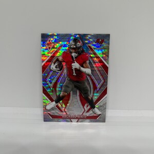 Rachaad White # 121 Tampa Bay Buccaneers; Pulsar Prizm: genummerd 056/200; Panini Phoenix Football 2024