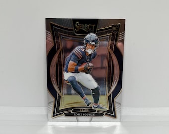 Rome Odunze #3 Chicago Bears; Novato; Fútbol Panini Select 2024