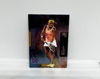 Coco Gauff #61; Base; Ponte superiore Skybox Metal Universe 2021