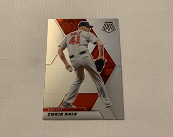 Chris Sale #6 Boston Red Sox; Base Card; Panini Mosaic Baseball 2021