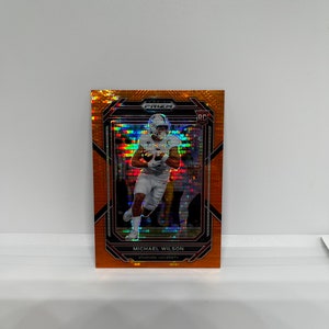 Michael Wilson # 147 Cardinali dell&#39;Arizona; Rookie - Pulsar arancione numerato 1/49; Panini Prizm Draft Pronostici Calcio 2023