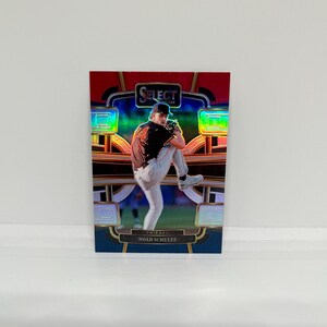 Noah Schultz #37 Chicago White Sox; Prizm Vermelho e Azul; Panini Select Baseball 2024