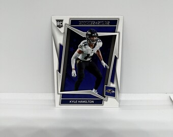 Kyle Hamilton #135 Baltimore Ravens; Rookie; Panini Rookies & Stars Football 2022