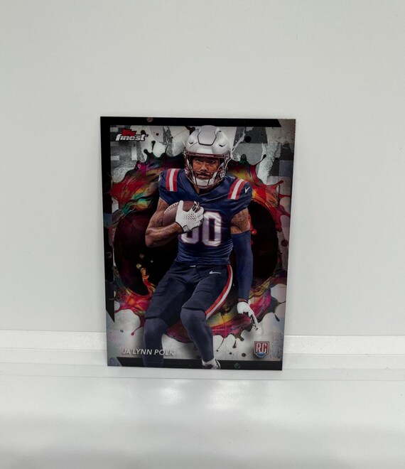 Ja'lynn Polk #262 New England Patriots; Rookie - Rare; Topps Finest Football  2024 - Etsy