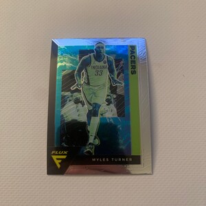 Myles Turner #70 Indiana Pacers; Base Card; Panini Flux Basketball 2021
