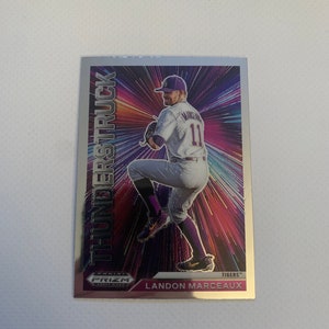 Landon Marceaux #T-LM Los Angeles Angels; Thunderstruck Insert; Scelte al Draft Panini Prizm 2021