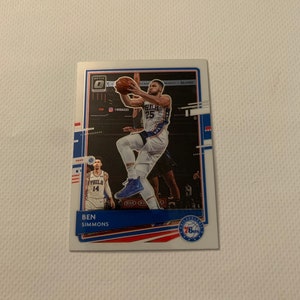 Ben Simmons #111; Philadelphia 76ers; Base Card; Panini Donruss Optic Basketball 2021