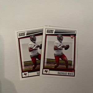 Rachaad White #341 Tampa Bay Buccaneers; Rookie; Panini Score Football 2022