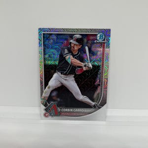 Corbin Carroll #96 Arizona Diamondbacks; Mojo Refractor; Bowman Chrome Baseball 2025