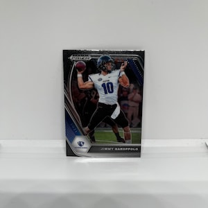 Jimmy Garoppolo #27 Los Angeles Rams; College-uniform; Panini Prizm Draft Picks Voetbal 2021