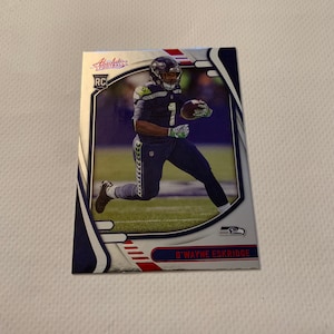 D&#39;Wayne Eskridge #118 Seattle Seahawks; Red Foil Rookie Parallel; Panini Absolute Football 2021