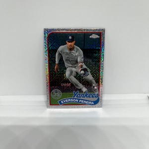 Everson Pereira # T89C25 Yankees de New York ; Rookie - Insert Mojo 35e anniversaire 1989 ; Topps Baseball 2024