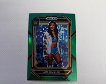 Amari Miller #149; Green Prizm; Panini Prizm WWE 2023