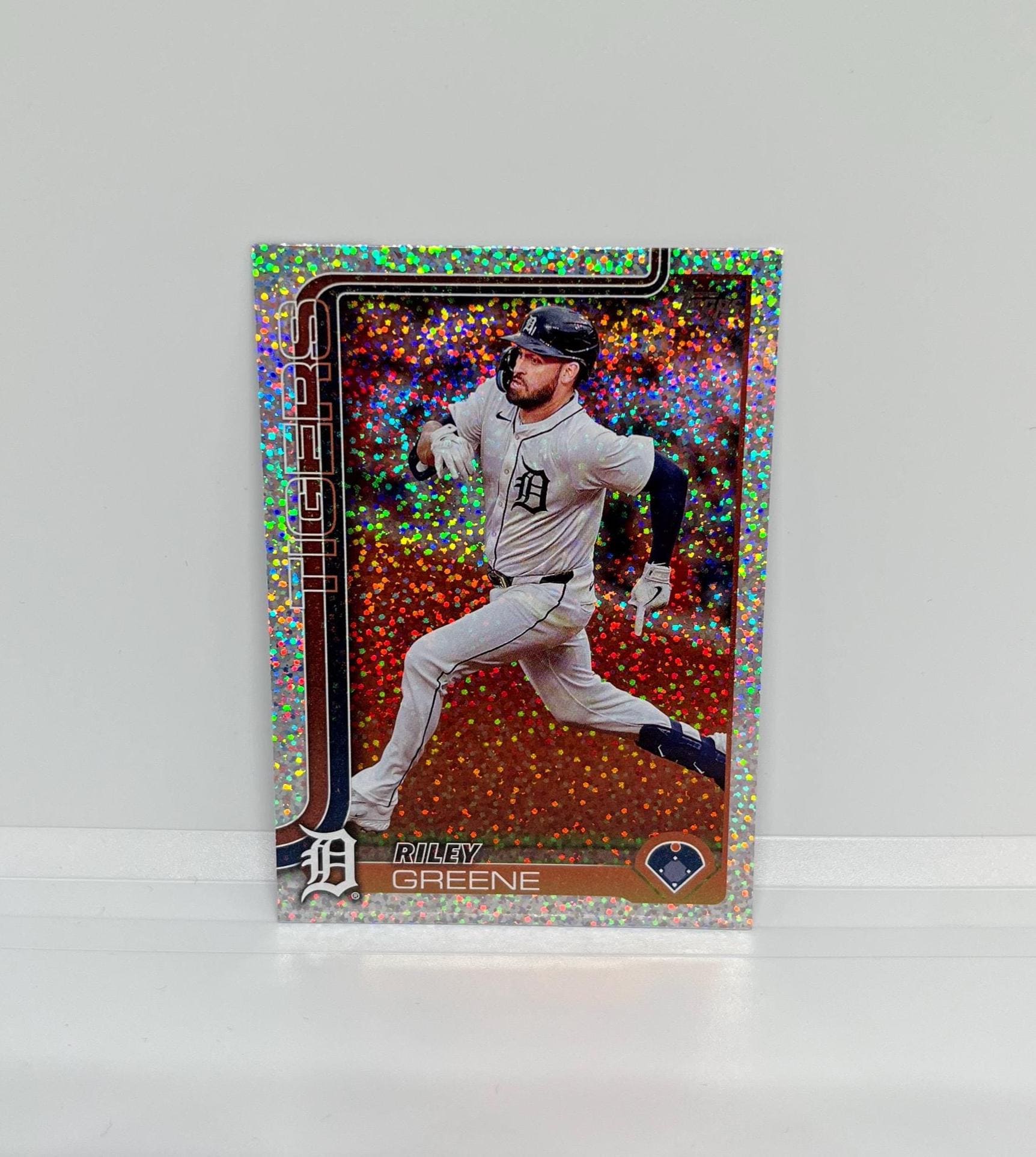 Riley Greene #332 Detroit Tigers; Silver Foil; Topps Baseball 2025