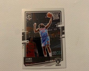 James Harden #134; Brooklyn Nets; Base Card; Panini Donruss Optic Basketball 2021