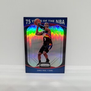 Chris Paul #5 Phoenix Suns; 75 jaar NBA-inzet: zilveren Prizm; Panini Donruss Optic Basketbal 2021