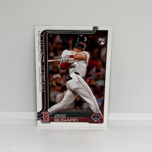 Nick Sogard #94 Boston Red Sox; Rookie; Topps Baseball 2025