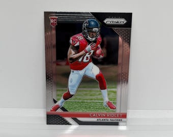 Calvin Ridley #209 Atlanta Falcons; Rookie; Panini Prizm Football 2018