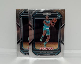 Mark Williams #12 Charlotte Hornets; Rookie; Panini Prizm Basketball Monopoly 2023