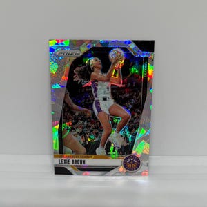 Lexie Brown #110 Los Angeles Sparks; Cracked Ice Prizm; Panini WNBA Prizm Basketball 2024