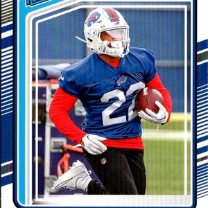 Ray David #316 Buffalo Bills; Bewertet als Rookie; Panini Donruss Fußball 2024