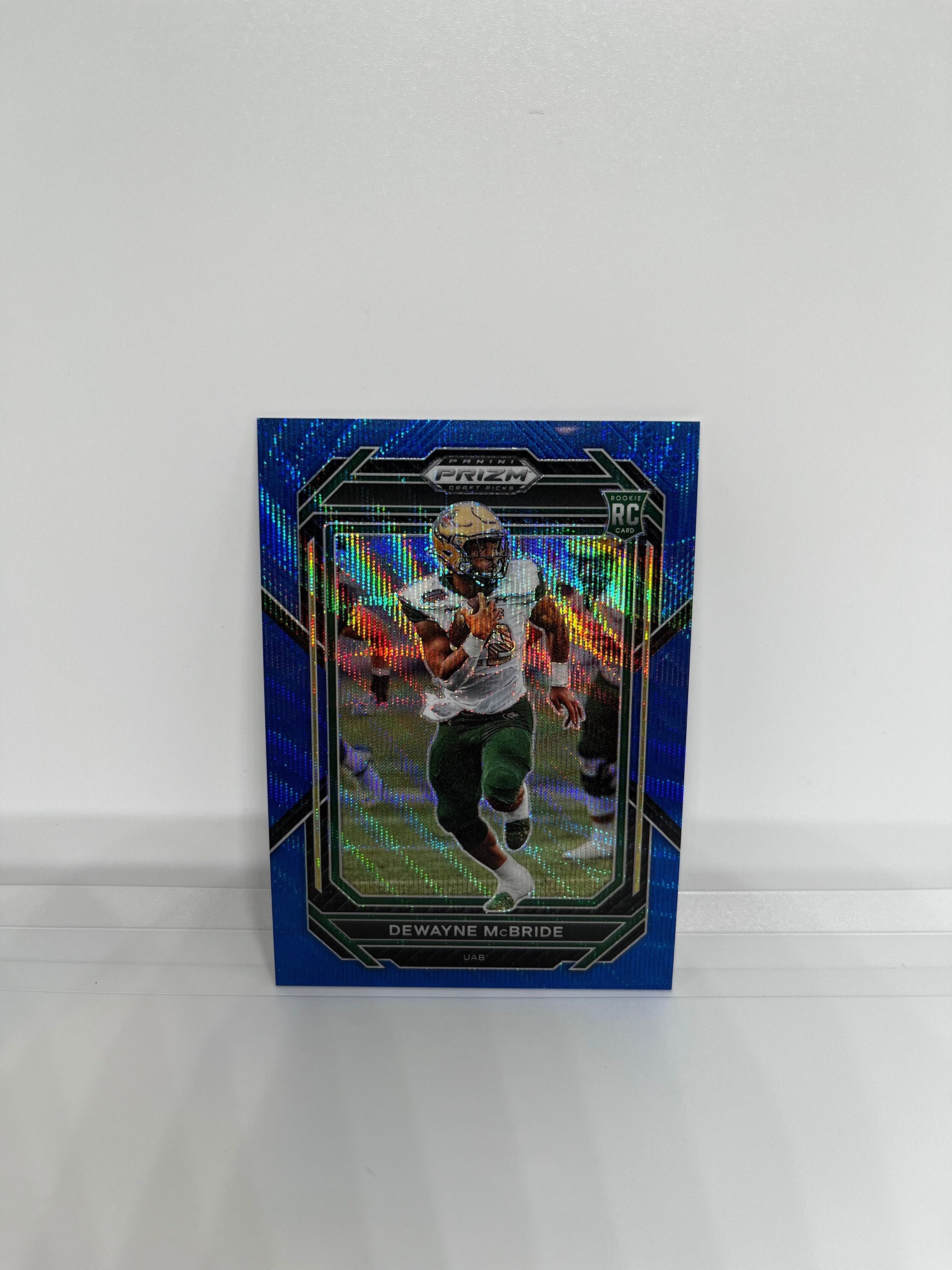 Dewayne Mcbride #131 Minnesota Vikings; Blue Wave Prizm Numbered