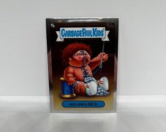 Repaired Rex #174b; Base Card; Topps Garbage Pail Kids Chrome 2022