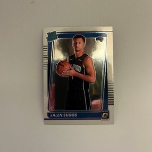 Jalen Suggs #179 Orlando Magic; Rookie - Rated Rookie; Panini Donruss Optic Basketball 2022