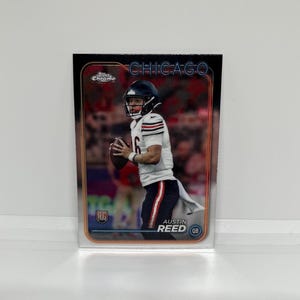 Austin Reed #249 Chicago Bears; Novato; Topps Chrome Futebol 2025