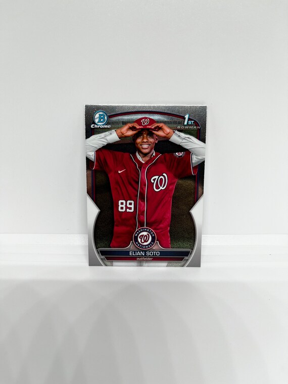 フアン・ソトTopps Bowman 2021カード ワシントン・ナショナルズ エリアン・ソト #BCP177 ワシントン・ナショナルズ; 1位ボウマン