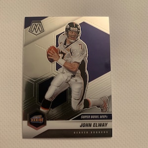 John Elway #297 Denver Broncos; Super Bowl MVP; Panini Mosaic Football 2021