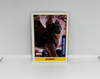 Gambit #95; Sticker Card Insert; Upper Deck Marvel Ages 2020