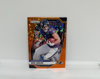 Mark Andrews #22 Baltimore Ravens; Orange Disco Prizm; Panini Prizm Football 2024
