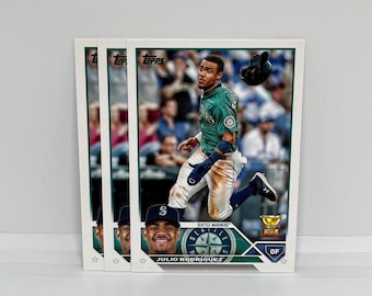 Julio Rodriguez #330 Seattle Mariners; Rookie Cup; Topps Baseball 2023