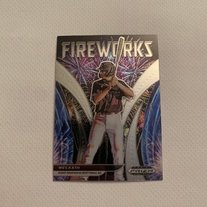 Wes Kath #F-WK Chicago White Sox; Inserto per fuochi d&#39;artificio; Scelte al Draft Panini Prizm 2021