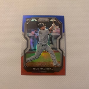 Nick Madrigal #106 Chicago White Sox; Rood Wit en Blauw Rookie Tier II; Panini Prizm Honkbal 2021