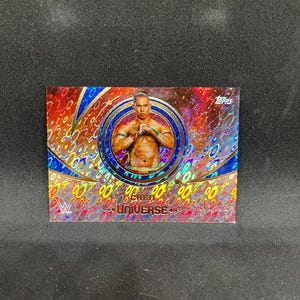 Dante Chen #124; Blue Pulse Parallel - Numbered 146/175 Topps Universe WWE 2025