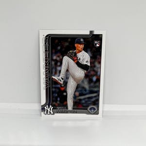 Will Warren #97 New York Yankees; Rookie; Topps Baseball 2025