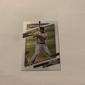 Jose Abreu #131; Chicago Witte Sox; Basiskaart; Panini Donruss Optic Honkbal 2021
