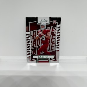 Clayton Tune #139 Arizona Cardinals; Rookie - Green Parallel; Panini Absolute Football 2023