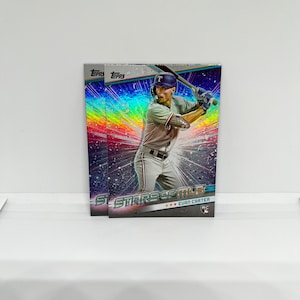 Evan Carter #SMLB47 Texas Rangers; Rookie - Inserto Stelle della MLB; Topps Baseball 2024