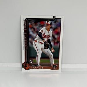 Cade Povich #25 Baltimore Orioles; Rookie; Topps Baseball 2025
