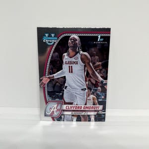 Clifford Omoruyi #14; 1.Bogenschütze; Topps Bowman U Chrome Basketball 2025