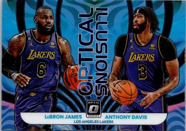 Lebron James/anthony Davis #3 Los Angeles Lakers; Optical